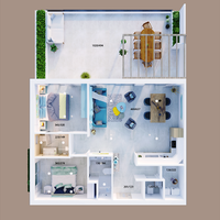 Flat in Greece, Crete, Chania, 88 sq.m.