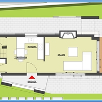 Townhouse in Greece, Dode, 85 sq.m.