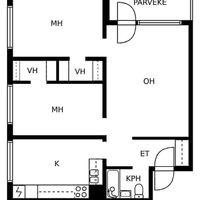 Квартира в Финляндии, Иматра, 69 кв.м.