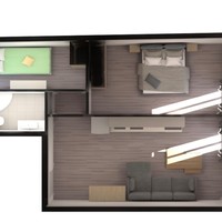 Квартира в Греции, Аттика, Афины, 50 кв.м.