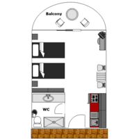 Hotel in Greece, Central Macedonia, 293 sq.m.