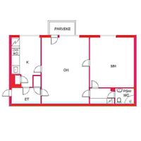 Квартира в Финляндии, 53 кв.м.