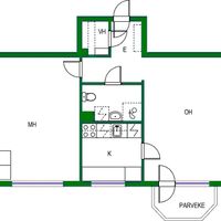 Квартира в Финляндии, 53 кв.м.