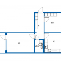 Flat in Finland, 57 sq.m.