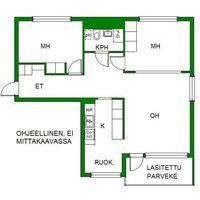 Flat in Finland, 68 sq.m.