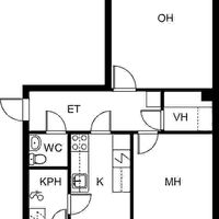 Квартира в Финляндии, 56 кв.м.