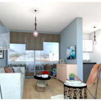 Квартира в Греции, 78 кв.м.