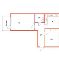 Квартира в Финляндии, 61 кв.м.