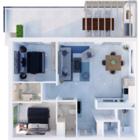 Квартира в Греции, 88 кв.м.