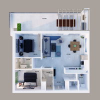 Квартира в Греции, 88 кв.м.