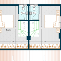Townhouse in Greece, 120 sq.m.