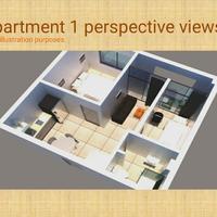 Квартира в Греции, 47 кв.м.