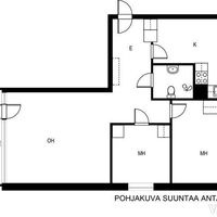 Flat in Finland, Imatra, 67 sq.m.