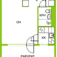 Flat in Finland, 25 sq.m.
