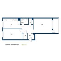 Квартира в Финляндии, 56 кв.м.