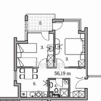 Квартира в Болгарии, Солнечный Берег, 64 кв.м.