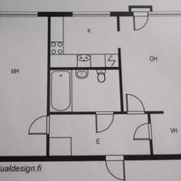 Flat in Finland, 52 sq.m.