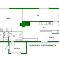 House in Finland, Imatra, 72 sq.m.