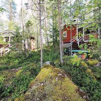 House in Finland, Sulkava, 45 sq.m.