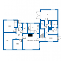 Дом в Финляндии, 119 кв.м.