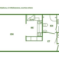 Townhouse in Finland, 38 sq.m.