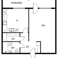 Квартира в Финляндии, 44 кв.м.