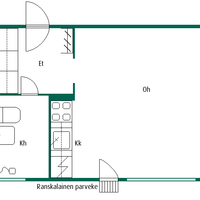 Flat in Finland, 22 sq.m.
