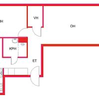 Flat in Finland, 60 sq.m.