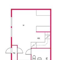 Townhouse in Finland, 23 sq.m.