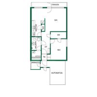 Townhouse in Finland, 59 sq.m.