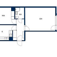 Квартира в Финляндии, 58 кв.м.