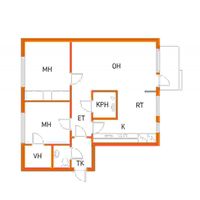 Квартира в Финляндии, 77 кв.м.