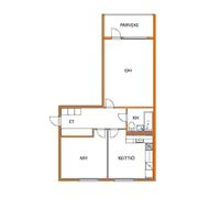 Flat in Finland, 57 sq.m.