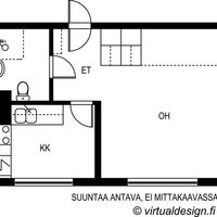 Flat in Finland, 31 sq.m.