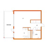 Flat in Finland, 35 sq.m.