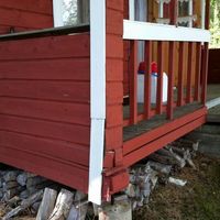 House in Finland, North Karelia, Kontiolahti, 22 sq.m.