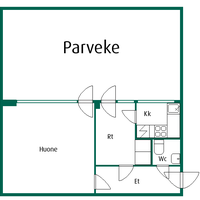 Квартира в Финляндии, 35 кв.м.