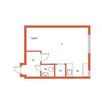 Квартира в Финляндии, 26 кв.м.