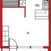 Таунхаус в Финляндии, 33 кв.м.
