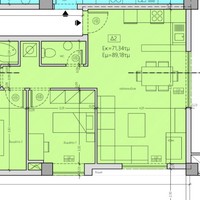 Квартира в Греции, 89 кв.м.