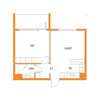 Квартира в Финляндии, 38 кв.м.