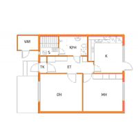 Таунхаус в Финляндии, 58 кв.м.