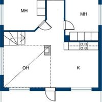 House in Finland, 41 sq.m.