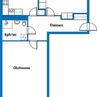 Flat in Finland, 60 sq.m.