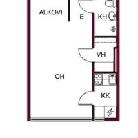 Flat in Finland, 26 sq.m.