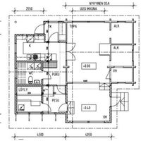 House in Finland, 80 sq.m.