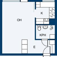 Flat in Finland, 29 sq.m.