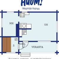 House in Finland, Joroinen, 43 sq.m.