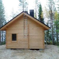 House in Finland, Suomussalmi, 20 sq.m.