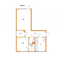 Flat in Finland, 56 sq.m.